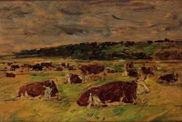 Cows in the Pasture Date unknown